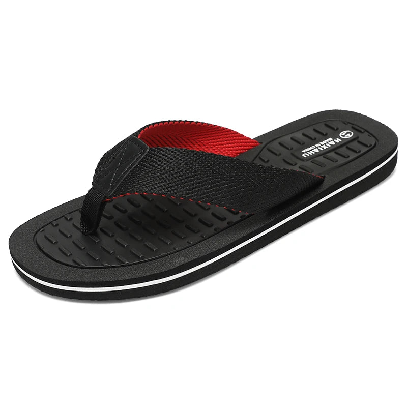 New Sandals Shoes Men Summer Men Flip Flops High Quality Beach Sandals Anti-slip Zapatos Hombre Casual Shoes 2025 Man Slippers