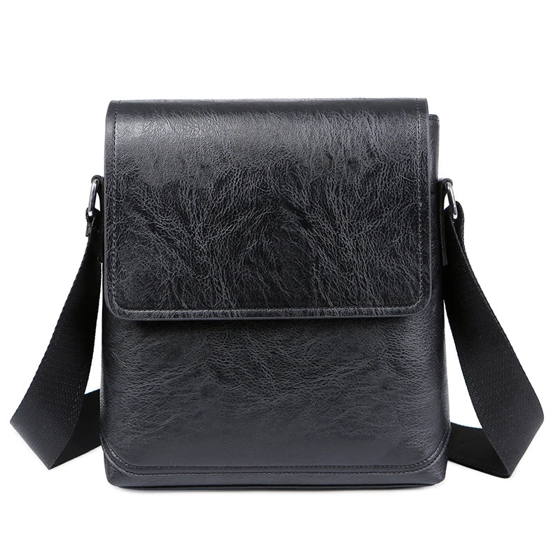 The new men's crossbody bag, shoulder bag, and retro upright business casual bag are Valentine's Day gifts for husbands or boyfr