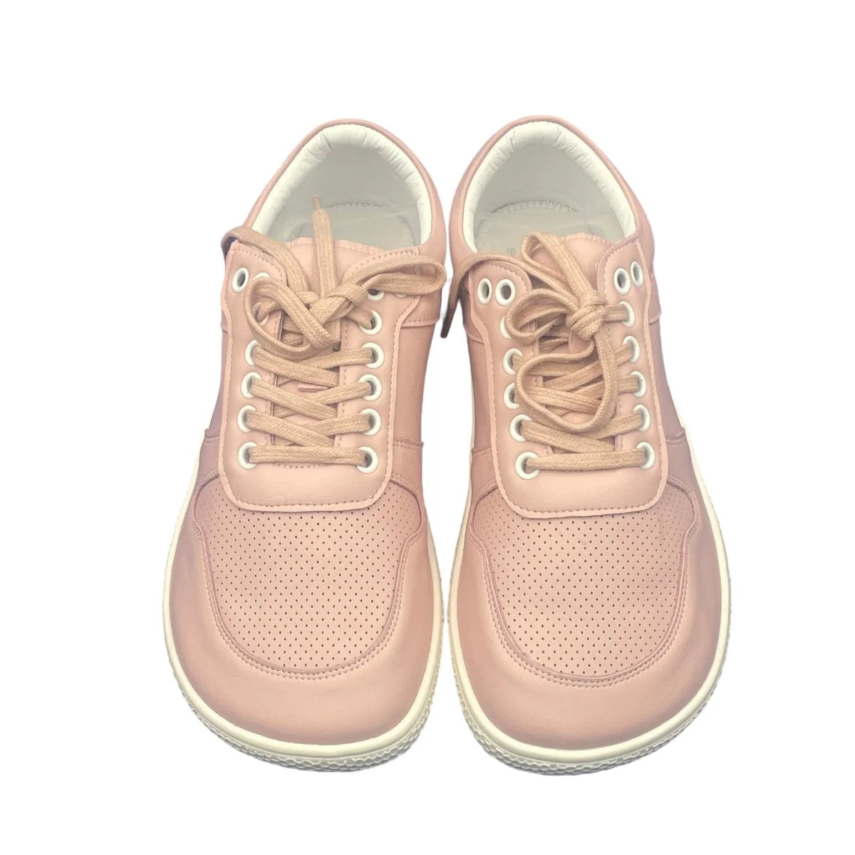Tipsietoes 2025 Barefoot Genuine Leather Sneaker For Women Men Flat Soft Zero Drop Sole Wider Toe Box Flexible Light Weight