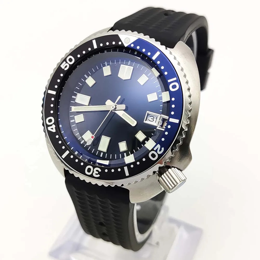 41mm Sports Mechanical Watch Men's Japanese NH35 Sapphire Stainless Steel Case Automatic Watch Clock
