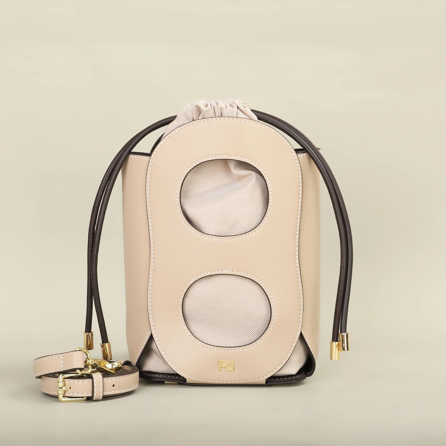 PG Women's Crossbody Bag New Luxury Brand Designer Simple Atmosphere Hollow Design 2025 Fashion Shoulder bag Women's
