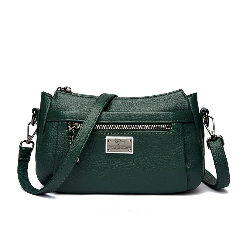 Genuine Pu Leather Luxury Handbags Women Bags Designer Crossbody Bags For Women 2025 Shoulder Bag Women Handbags Sac A Main