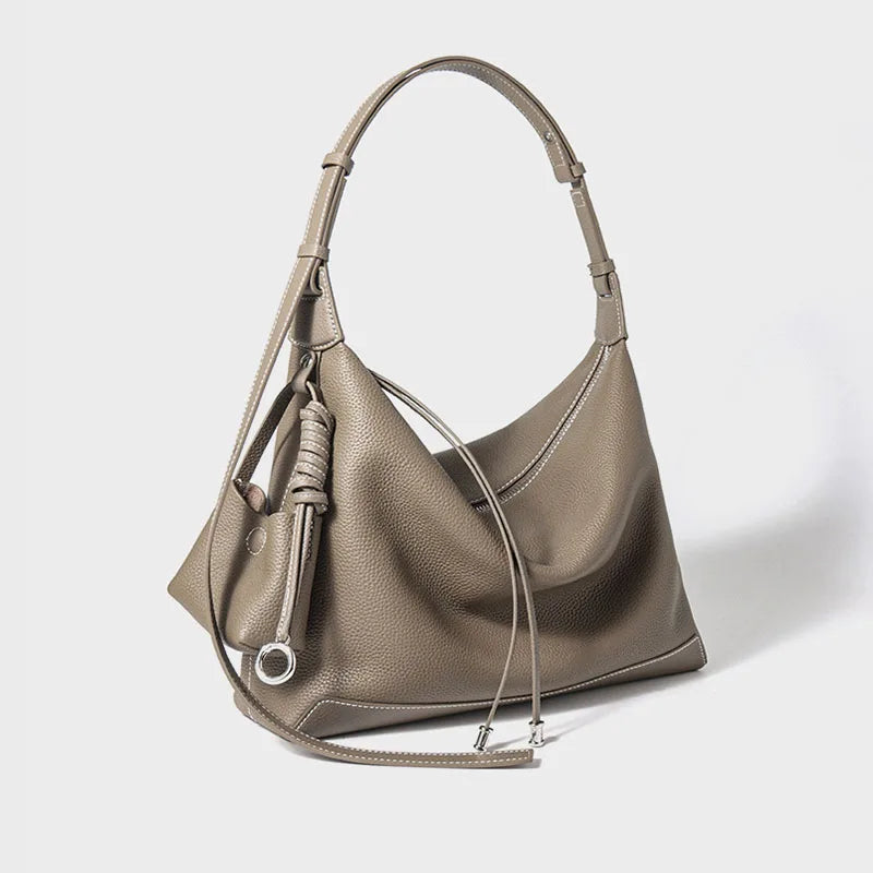 bags for Women Tote Fashion Underarm Women's bag Large Capacity cowhide shoulder Bag Casual Commuter Retro Crossbody Handbags