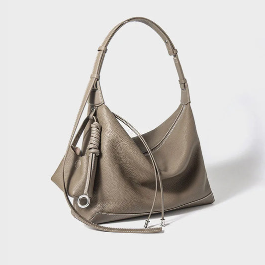 bags for Women Tote Fashion Underarm Women's bag Large Capacity cowhide shoulder Bag Casual Commuter Retro Crossbody Handbags