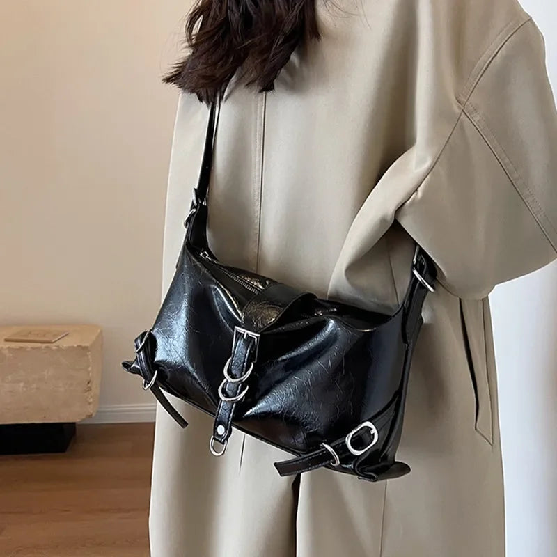High-quality Women's Handbags, Autumn New Arrivals, Single-shoulder High-capacity Handbags, Advanced Hand Feel, Sturdy Handbags