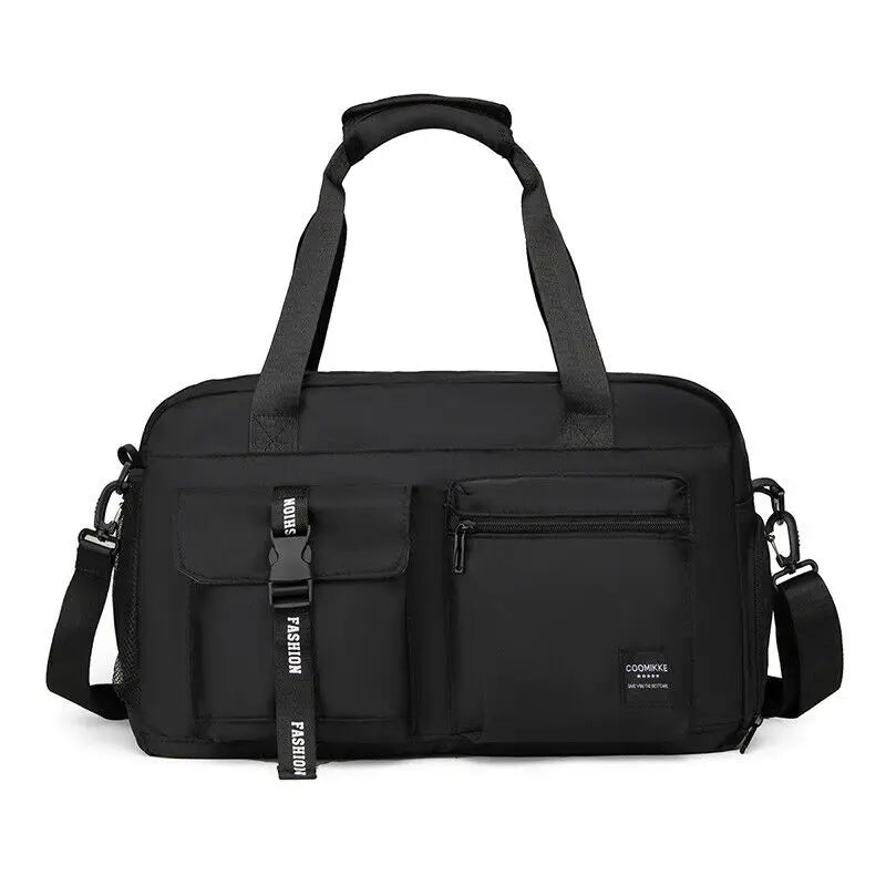 Large Fitness Bag Sports Handbag Women Dry Wet Shoes Pocket Single Shoulder Crossbody Swimming Yoga Gym Travel Backpack Duffel