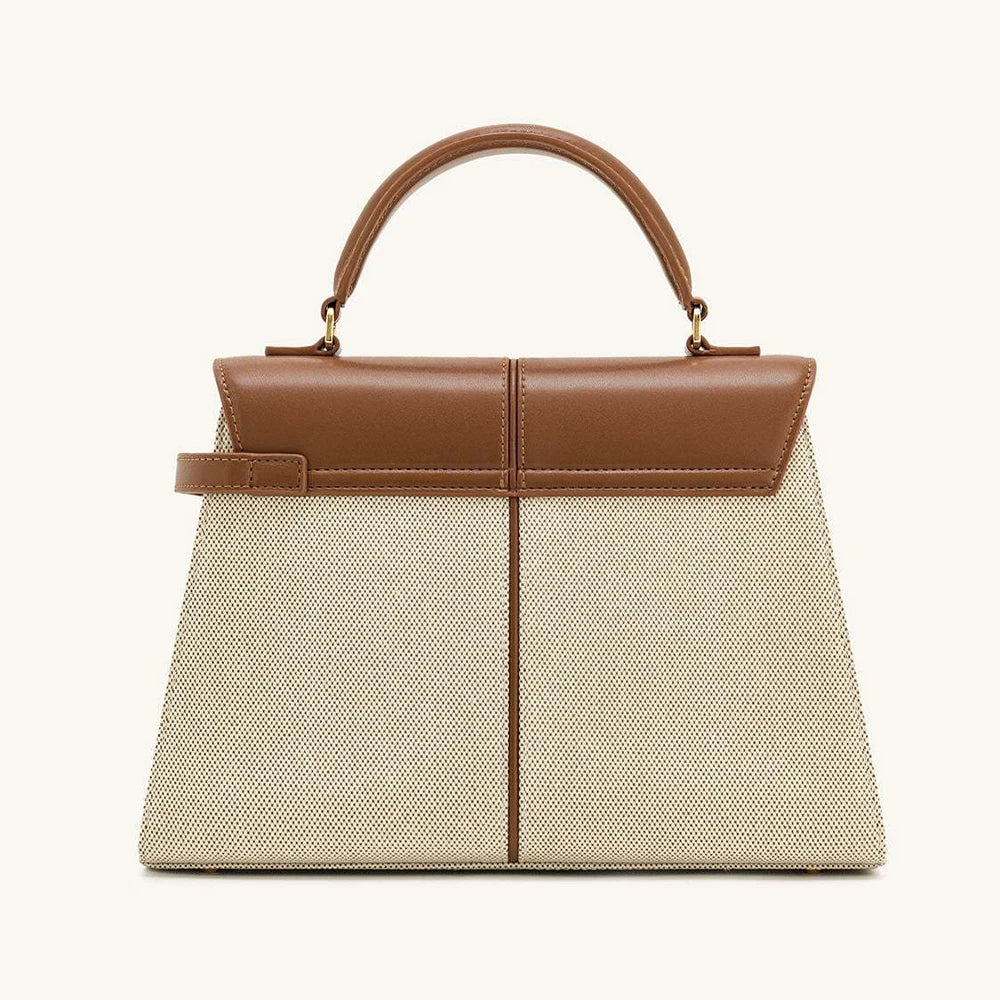 Women's Handbag 2025 Trapezoidal Leather Women's Bag Versatile Fashion Niche Handbag Denim Blue Tote Bag Small Crossbody bags