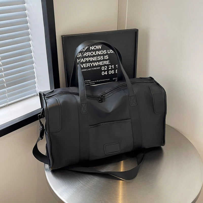 Large-Capacity Travel Bag for Short-Distance Business Trips, Lightweight Storage Bag, Luggage Bag, Fitness Bag, Single Shoulder