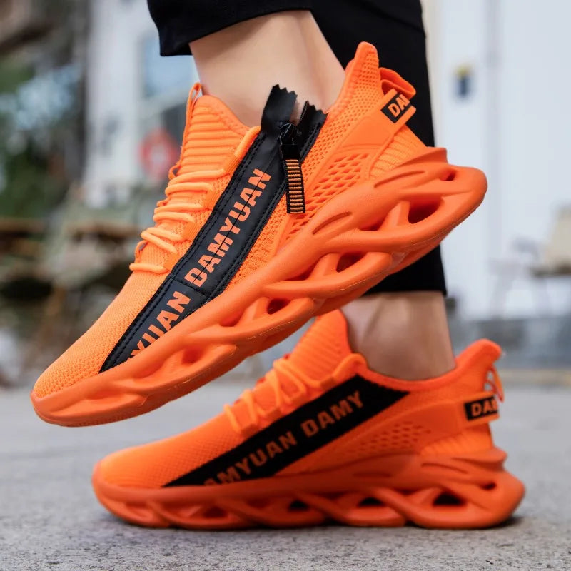 Hot Selling Men's Network Surface Fashion Sneakers Breathable Fashion Casual Board Shoes Air Force Small White Shoes Men's Shoes