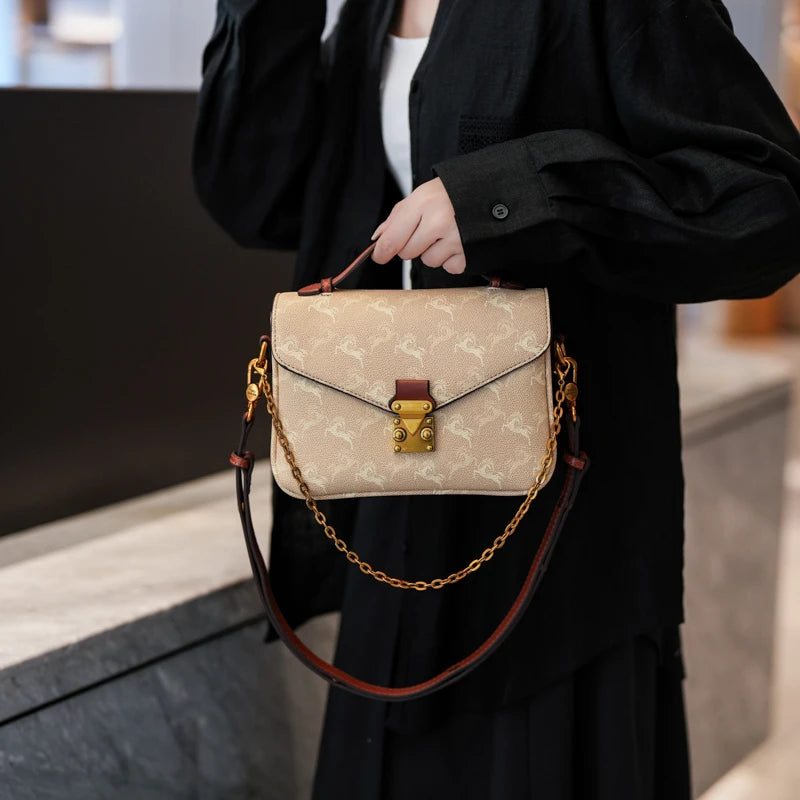 New Trend Shoulder Bag For Women Designer Crossbody Handbag Elegant Ladies Tote Purse Luxury Messenger Classic