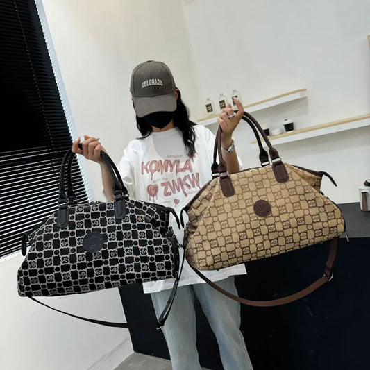 High quality letter large capacity women's fitness bag travel bag handbag designer luxury bag packing cubes bolsas de viaje