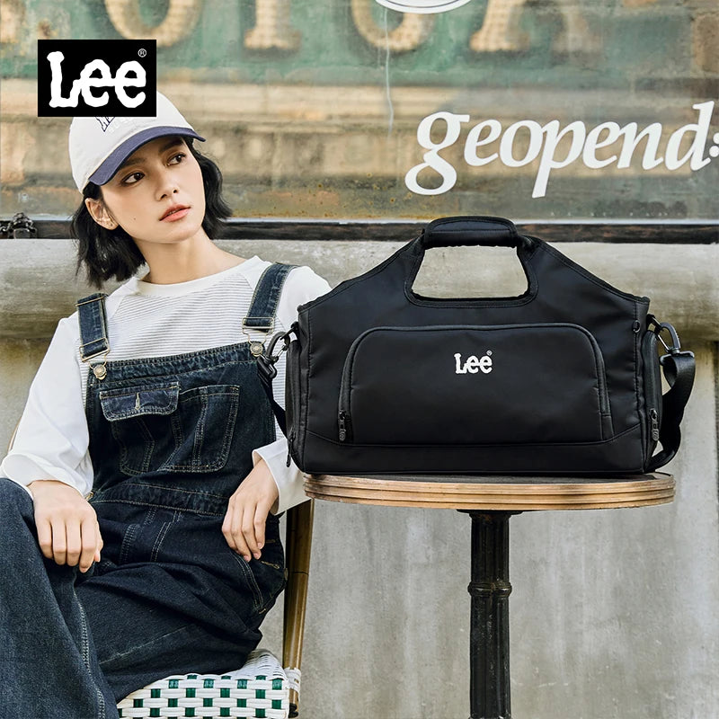 LEE Thermos Dry Bag Shoe Compartment Gym Fitness Bag Women Men Large Size Waterproof Yoga Training Package Travel Duffle Bag