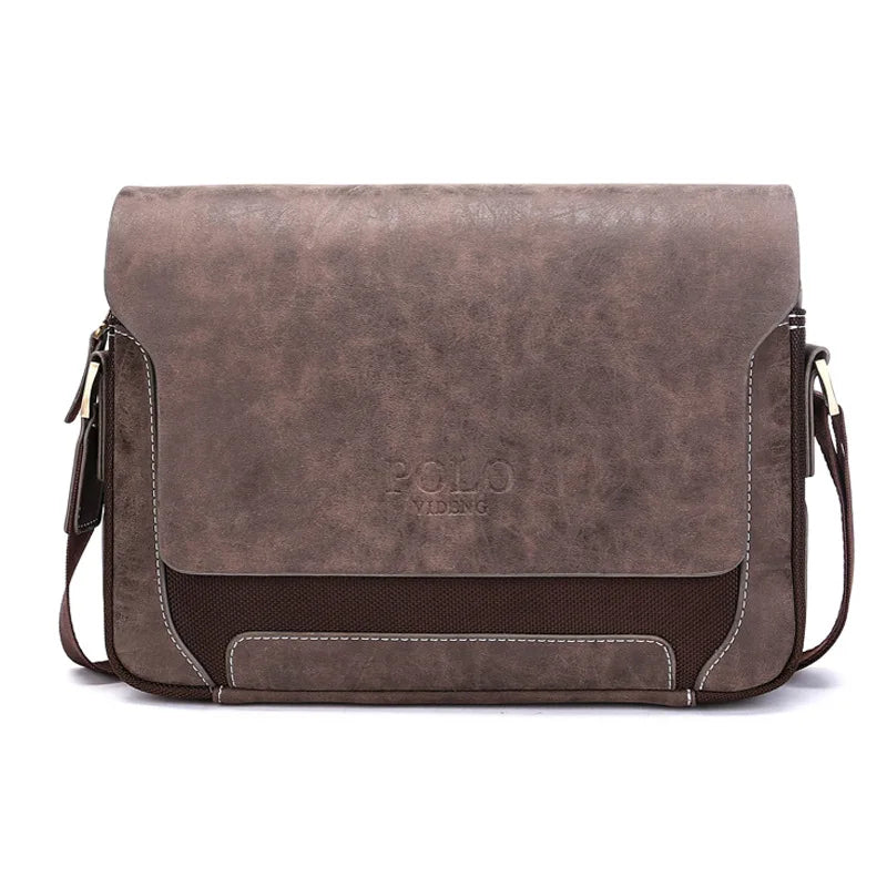 Luxury Men Boy Leather Shoulder Bag Husband Crossbody Designer Messenger Bags Pouch Brand Frosted cowhide Men's Handbag