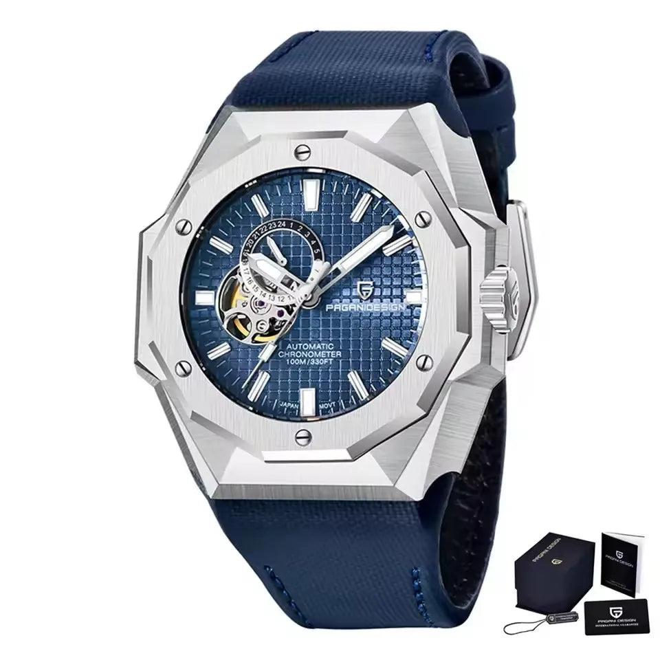 PAGANI DESIGN 2025 New Tourbillon Men Mechanical Wristwatches Luxurious Sapphire Glass Sports Waterproof Stainless Watch for Men
