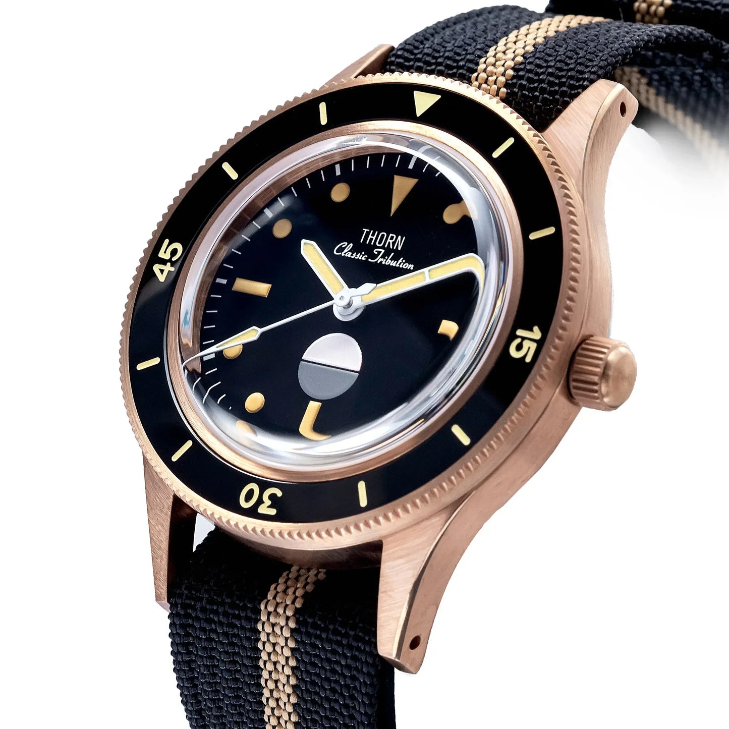 THORN 50 Fathom Watch CUSN8 Tin Bronze Non-radiation NH35 Automatic Mechanical Movement Sapphire Crystal 200M 40MM Diving Watch