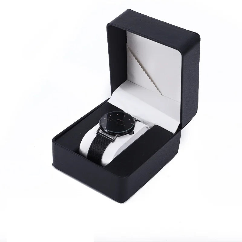 Embers Watch Box Men Women Watch organizer Green Red Black Jewelry Watch storage case Watch gift box