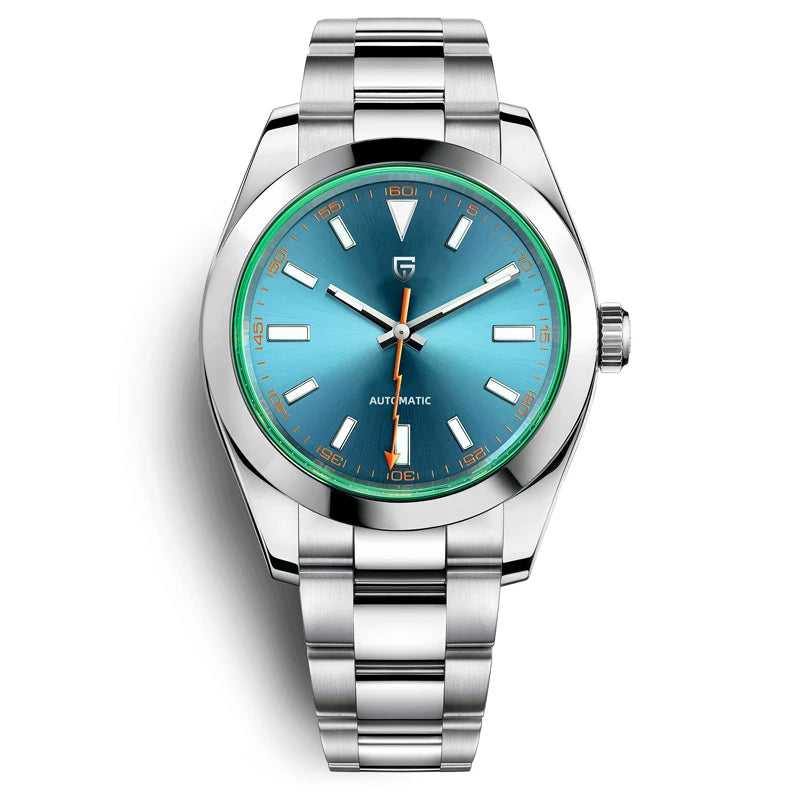 PAGANI DESIGN Men's Watches Luxury Automatic Watch for Men Green Glass Mechanical Watches AR Sapphire glass Wristwatch Men 2025