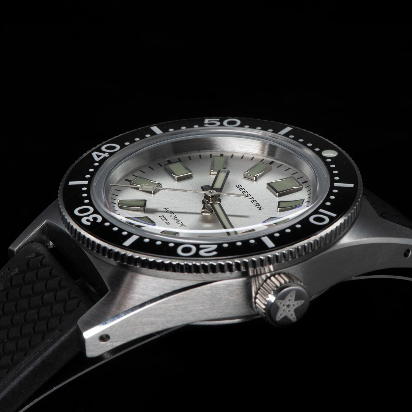 SEESTERN Diving Watch 62MAS Automatic Mechanical Men of Wrist Watches Japan NH35 Movement Sapphire Glass Bracelet Luminous Bezel