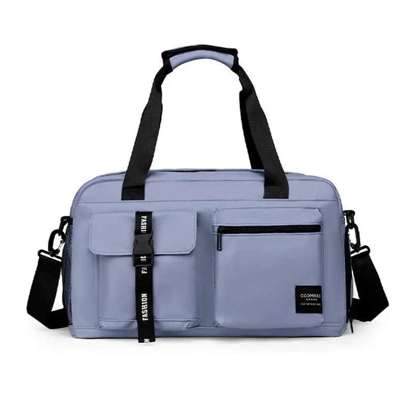 Large Fitness Bag Sports Handbag Women Dry Wet Shoes Pocket Single Shoulder Crossbody Swimming Yoga Gym Travel Backpack Duffel