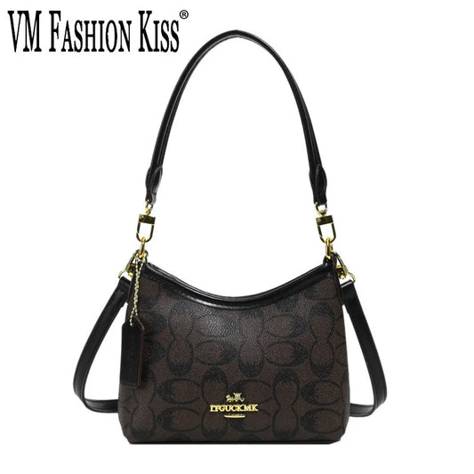 Ladies Elegant Underarm Handbags Geometric Print Wallets For Women Hobo Handbags Hand Bag Ladies Shoulder Crossbody Bags