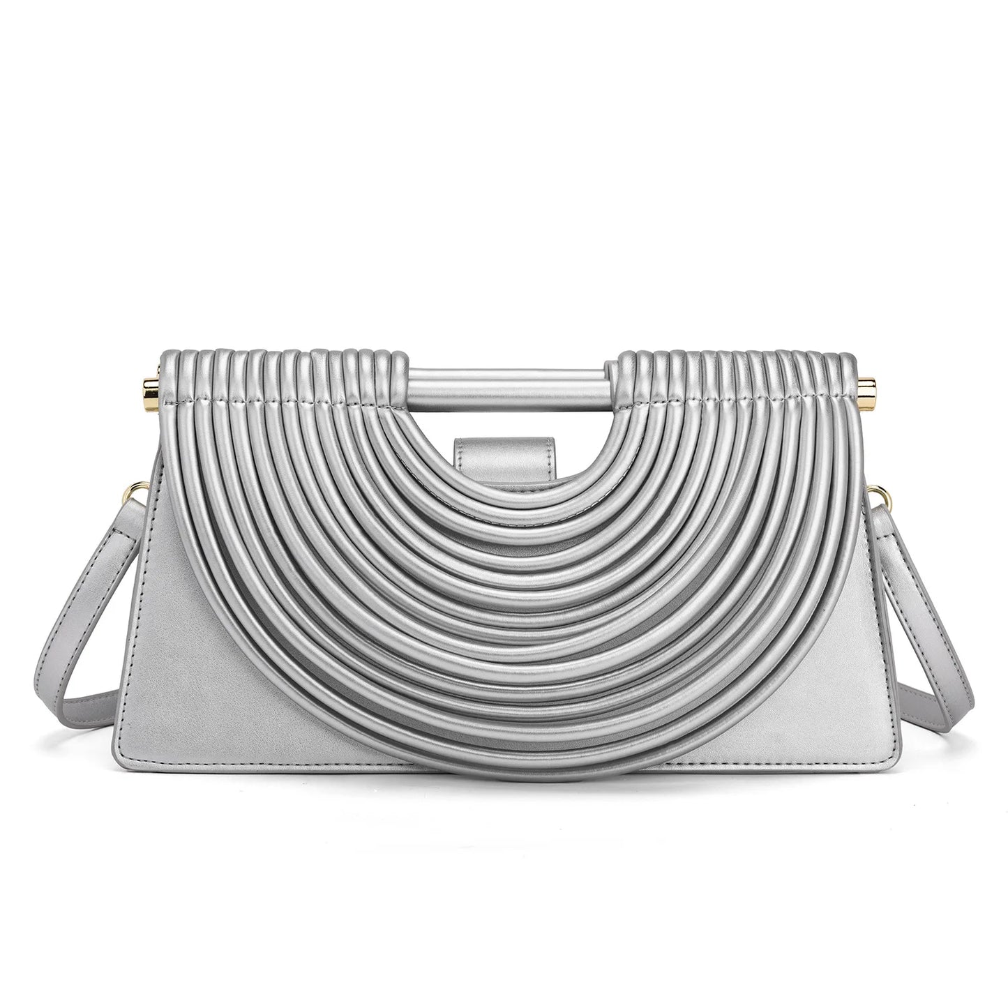 Handbags for Women 2025 New Gold Luxury Designer Soft Pu Leather Messenger Bags Single Shoulder Bags
