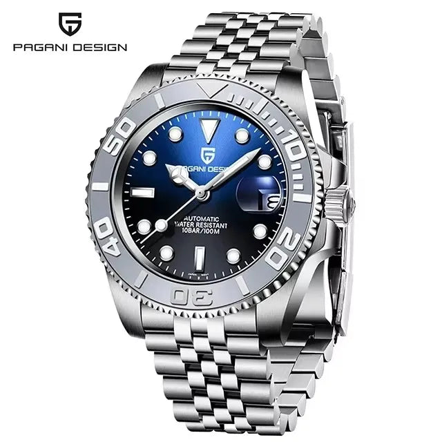 PAGANI DESIGN V3 New Luxury Men Mechanical Watches Japan movement 120 clicks 40MM AR Coated Sapphire Glass  Automatic Watches