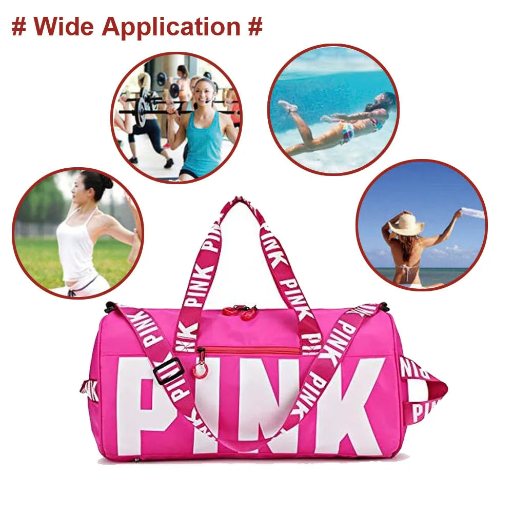 Large Capacity Travel Duffel Bag  Training Coach Bags Gym Bag for Men and Women
