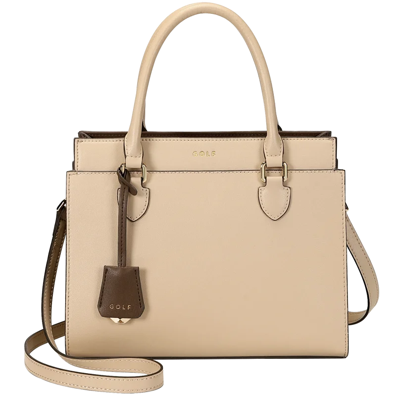 GOLF Women's Handbag  Brand Minimalist Fashion Bag Genuine Leather Large Capacity Middle aged Mom Bag