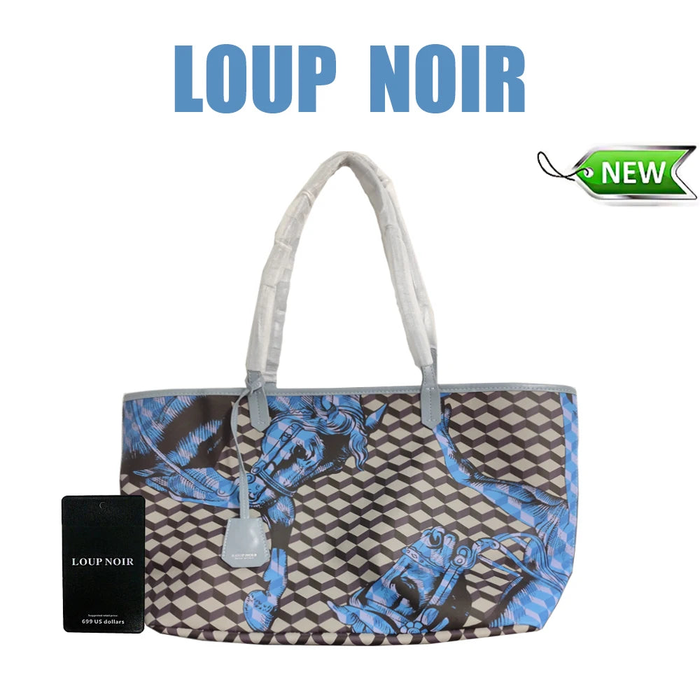 LOUP NOIR 2025 NEW Tote Bag for Women Shoulder Women Bags High Quality Famous Brands Bag Casual Totes Large Capacity Noir Bag