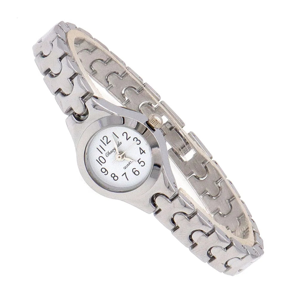 10pcs/Lot, Retro Quartz Watch Classic Ladies Bracelet Watches Women High Quality Wristwatch Vintage Female Clock Wholesales