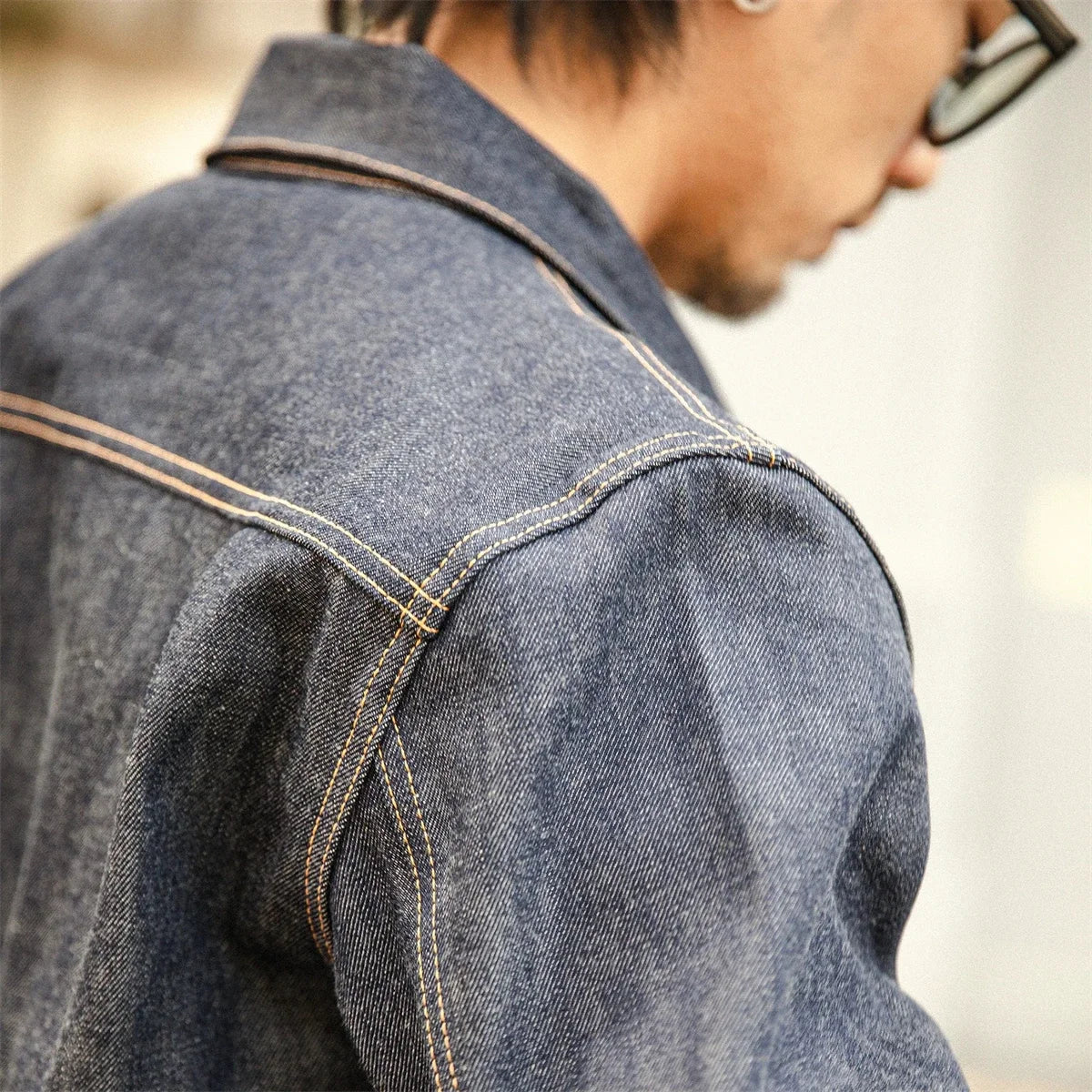 Red Tornado 506XX Jean Jacket American Casual Style Type 1 Selvedge Denim Blouse TYPE1-0001