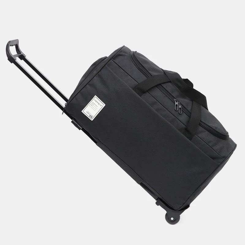 ort Trip Waterproof Travel Bag with Pull Rod And Wheels Staable Clothes Lage Bag for Busin Travel Fitn Tourism H...