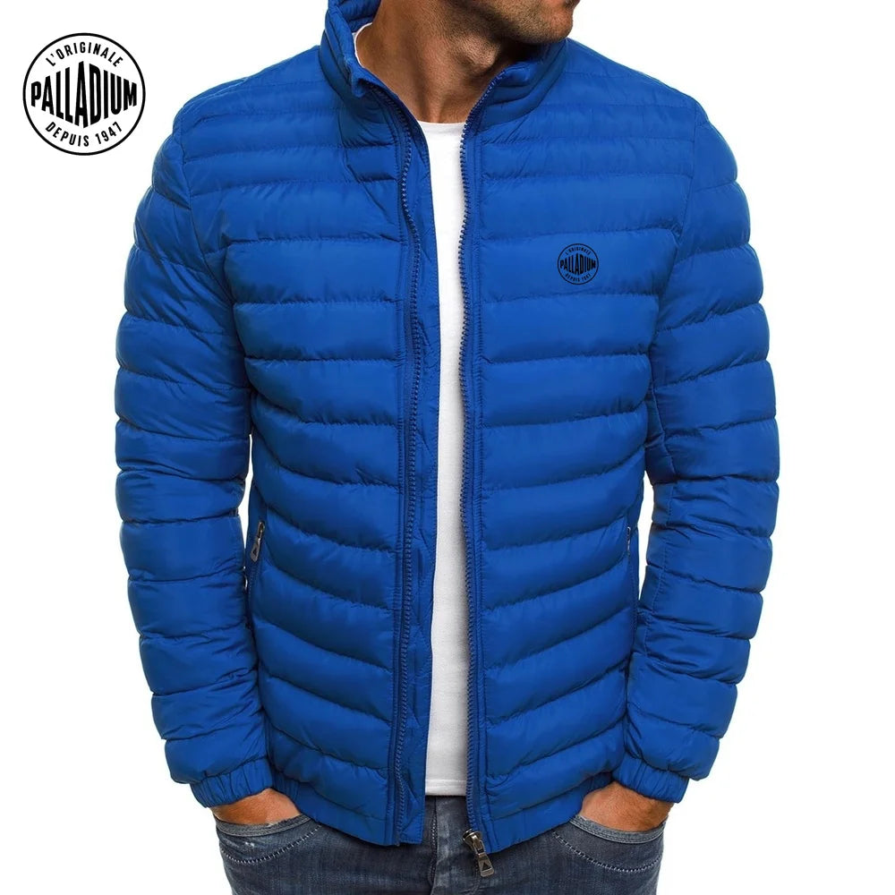Palladium - Men's Warm Down Jacket Brand Casual Fashion Coat Standing UR Winter