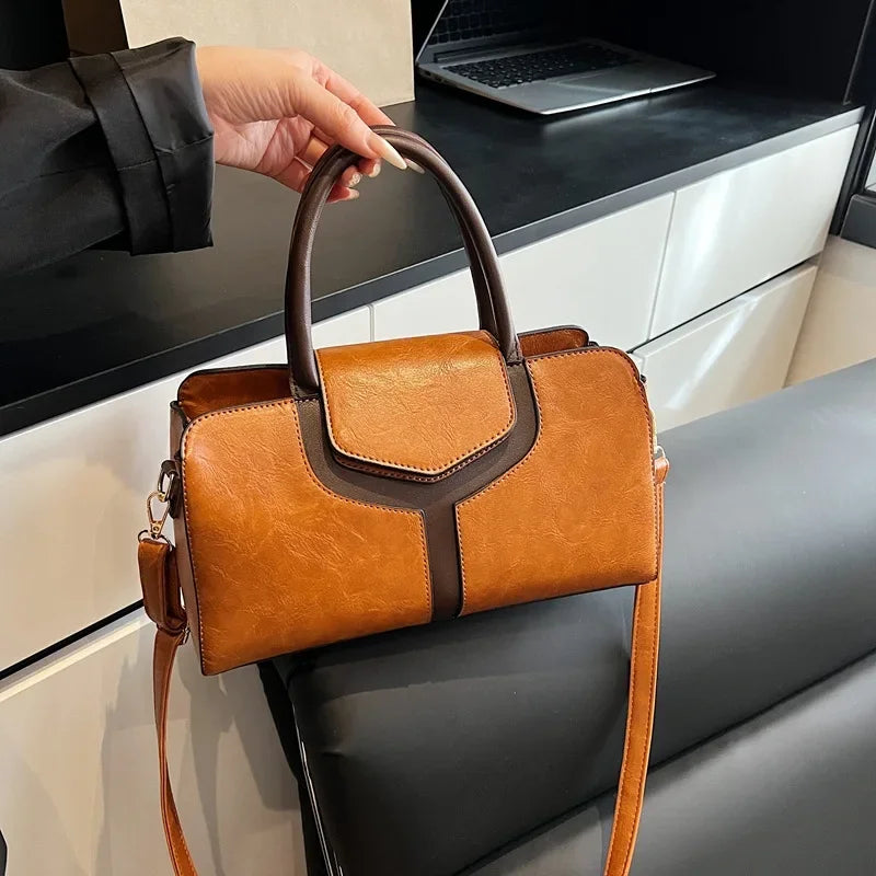 Trendy Handbags | Leisure Shoulder Bags | Novel Boston Bags | Adaptable Crossbody Purses | Roomy Women's Totes