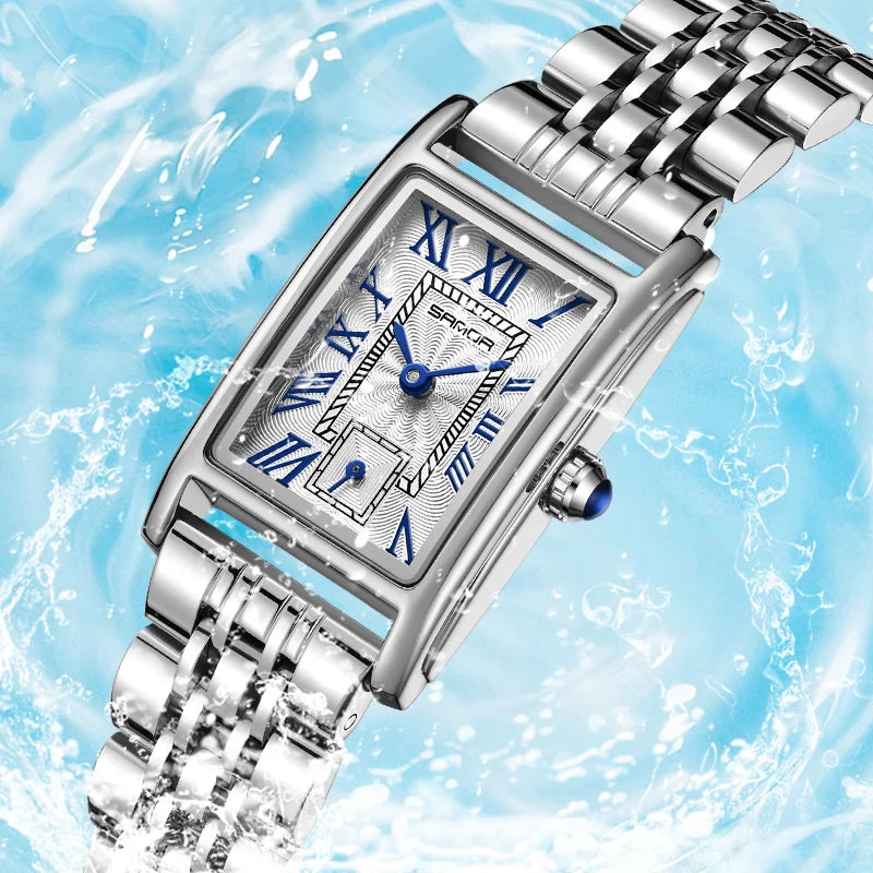 New Pagani Designs Quartz Watches For Woman Simple Rectangle Woman Watch Brown Leather Band Gifts Reloj Mujer relojes para damas