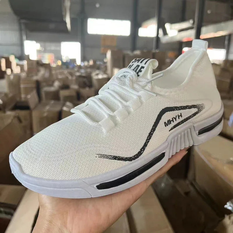 Men Shoes Casual Slip on Fashion Sneakers Male Sport Running Shoes Training Walking Tennis Shoes Non Slip Workout Flatsv