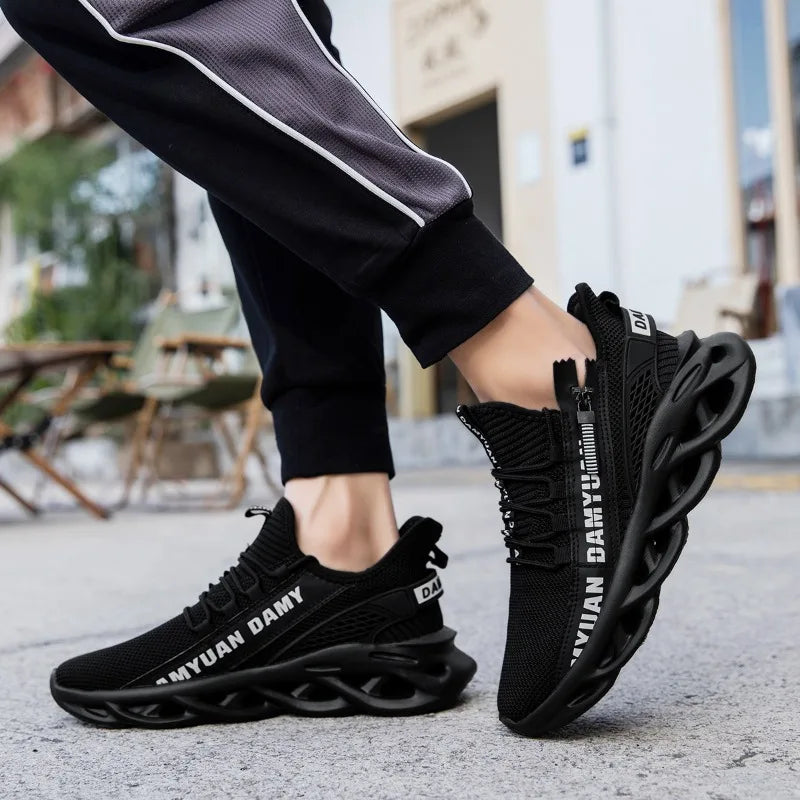 Hot Selling Men's Network Surface Fashion Sneakers Breathable Fashion Casual Board Shoes Air Force Small White Shoes Men's Shoes