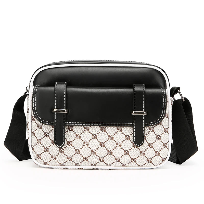 Fashion Casual Men Small Shoulder Bag Durable Soft PU Leather Men's Messenger Bag Luxury Design Male Shopping Handbag Phone Bag