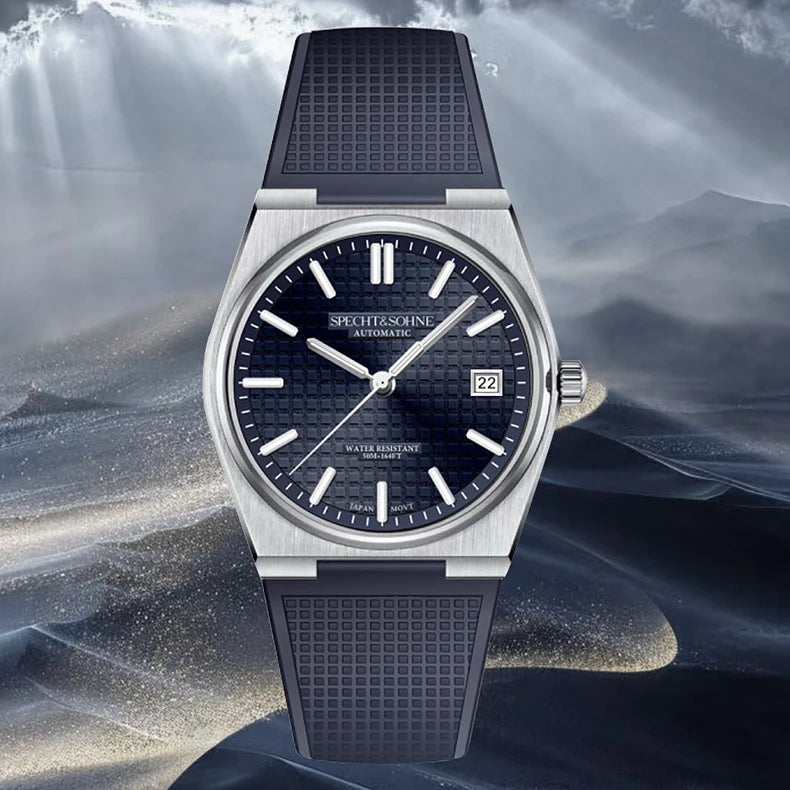 Specht&Sohne New Arrivals Men's Watch Miyota 8215 Automatic Mechanical Watches Stainless Steel 50M Waterproof Relogio Masculino