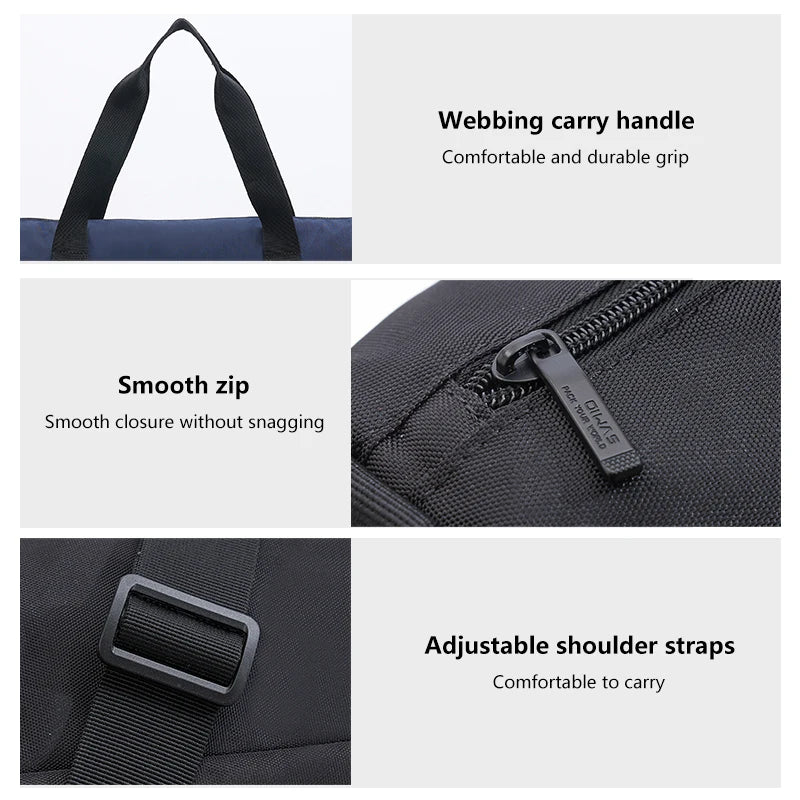 OIWAS Fashionable Travel Bag,Suitable For Carrying At Any Time For Fitness,With A Large Capacity And Sturdy Durability Unisex