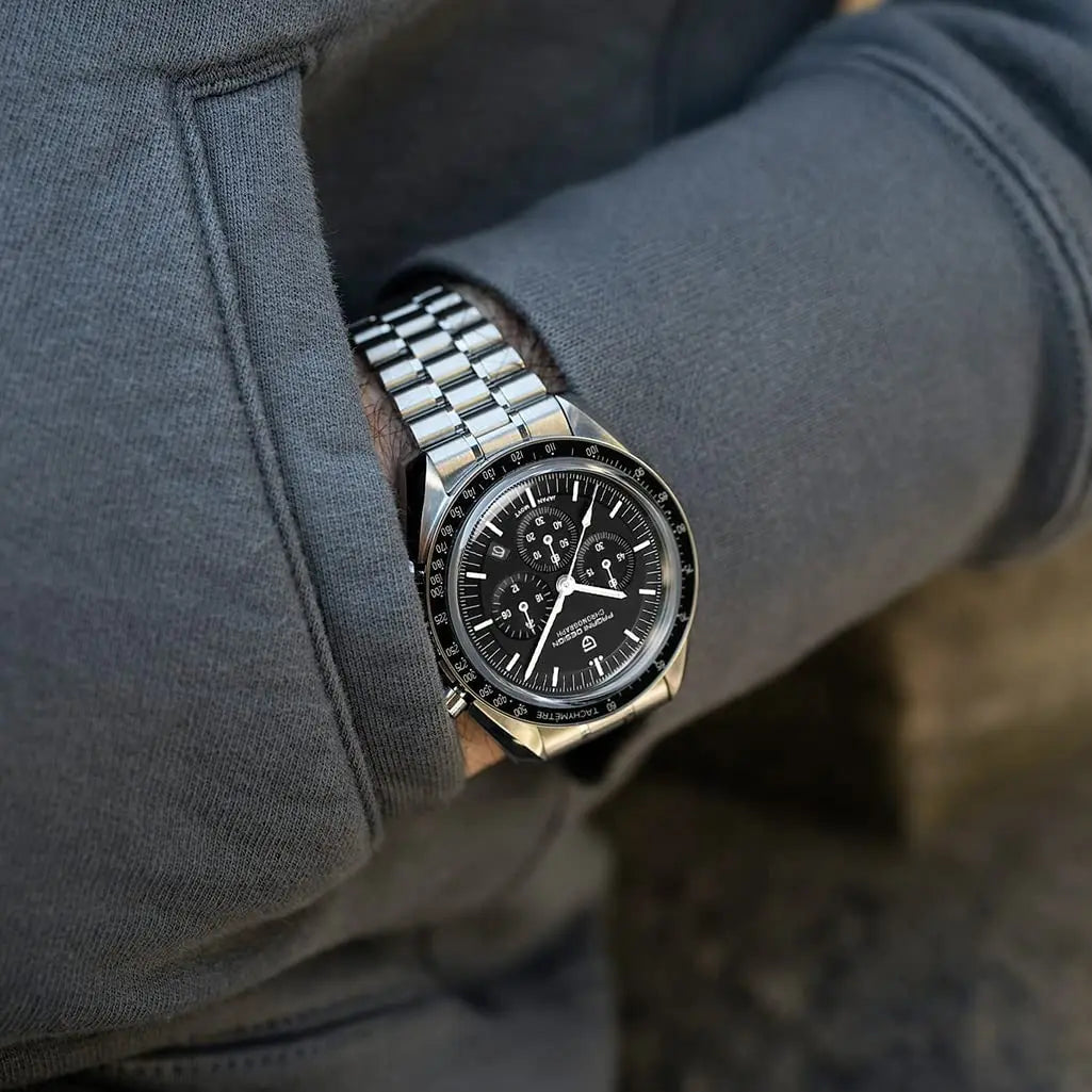 PAGANI DESIGN Moon Mens Watch Chronometer Sapphire Mirror Sports Quartz Watch For Men Waterproof Luminous Relogio Masculino 2025