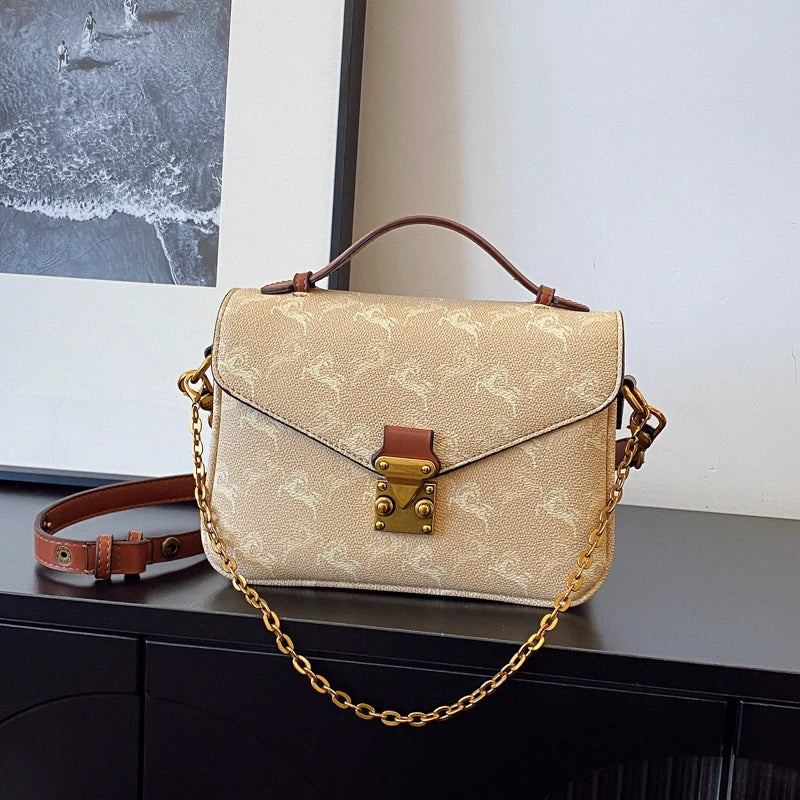 New Trend Shoulder Bag For Women Designer Crossbody Handbag Elegant Ladies Tote Purse Luxury Messenger Classic