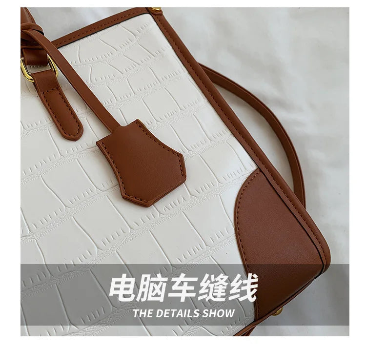 2025 Spacious Tote Bag for Women - Trendy Shoulder Purse, Casual Crossbody Bag, Adjustable Strap, Stylish Office Commute Handbag