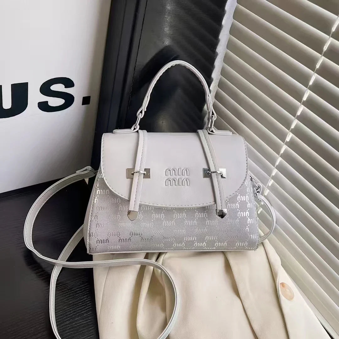 High-End Leather Handbag For Ladies, Women's Shoulder Bag Practical Design, Crossbody Bag Famous Brand