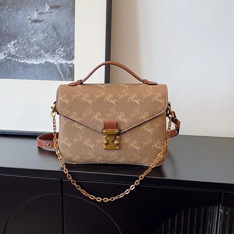 New Trend Shoulder Bag For Women Designer Crossbody Handbag Elegant Ladies Tote Purse Luxury Messenger Classic