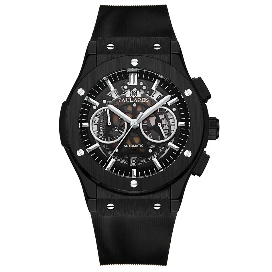 PAULAREIS P Brand Fashion Luxury Men's Quartz Watches Waterproof Luxury Watch Sport Clock Men Classic Business Wristwatch Male