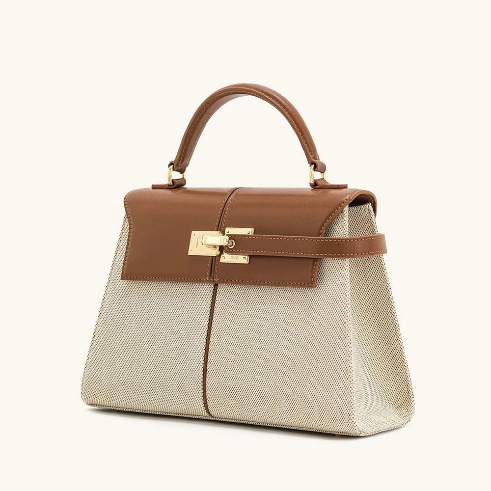 Women's Handbag 2025 Trapezoidal Leather Women's Bag Versatile Fashion Niche Handbag Denim Blue Tote Bag Small Crossbody bags