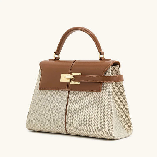 Women's Handbag 2025 Trapezoidal Leather Women's Bag Versatile Fashion Niche Handbag Denim Blue Tote Bag Small Crossbody bags