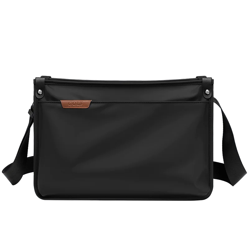 GOLF men's crossbody bag trendy brand casual shoulder bag large capacity canvas mailman bag commuting sports small backpack