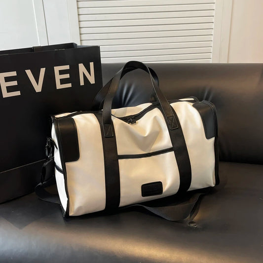 Large-Capacity Travel Bag for Short-Distance Business Trips, Lightweight Storage Bag, Luggage Bag, Fitness Bag, Single Shoulder